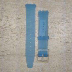 Ремешок 12 мм для часов swatch sw12, Блакитний
