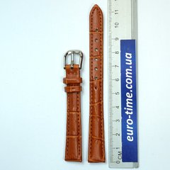 Ремешок для часов, коричневый, размер14 мм