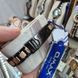 Жіночий наручний годинник OMAX DBA564 чорного кольору з золотими елементами (металевий браслет)