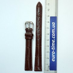 Ремешок для часов, коричневый, размер 12 мм