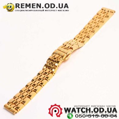 Золотий браслет для годинника 14мм - преміум