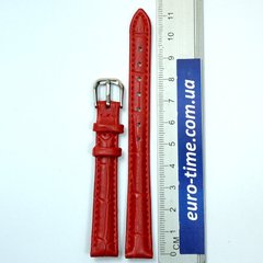 Ремешок для часов, красный, размер 12 мм
