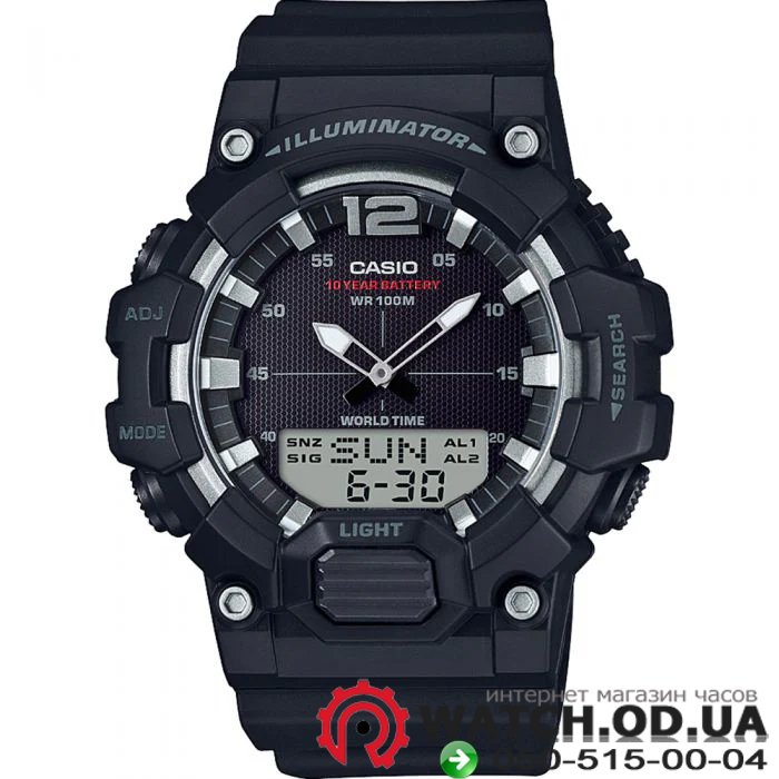 Мужские часы Casio HDC700-1A World Time Watch