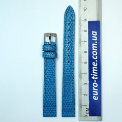 Синий ремешок для женских часов 12 мм