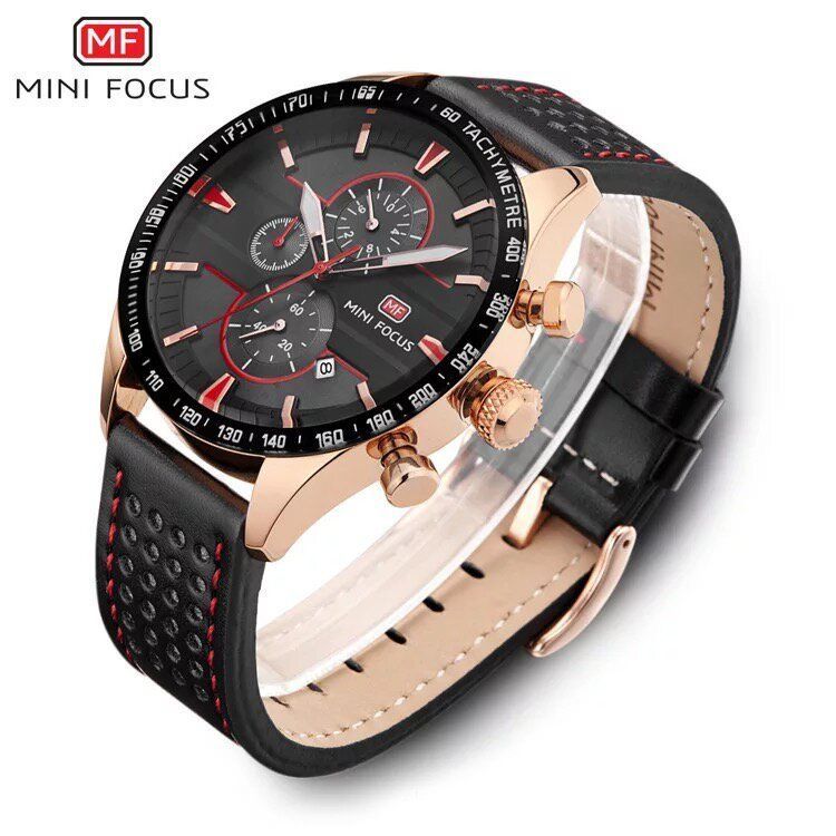Чоловічий Годинник Mini Focus W02, Золотий
