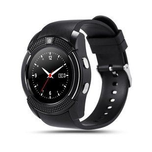 SMART WATCH V8 BLACK, Черный