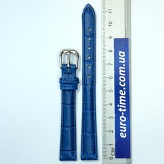 Ремешок для часов, синий, размер 14 мм
