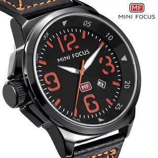 Чоловічі Годинники Mini Focus W04 для правші, Черный
